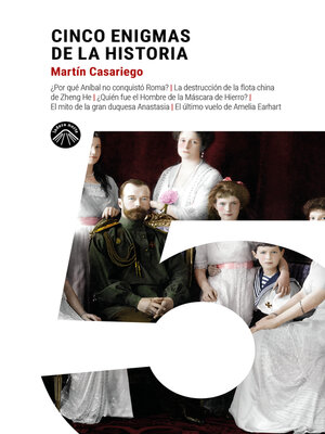 cover image of Cinco enigmas de la Historia